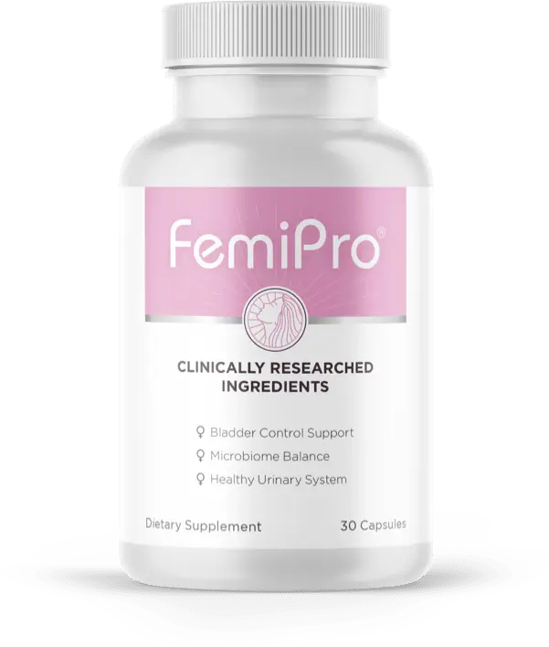 Femi Pro™ – Bladder Control Support Supplement Bottle